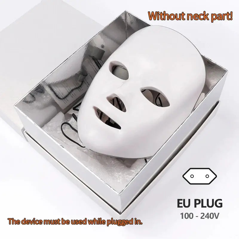 Led Face Mask | 7 Color Therapy | Skin Care Device | Home Beauty Machine