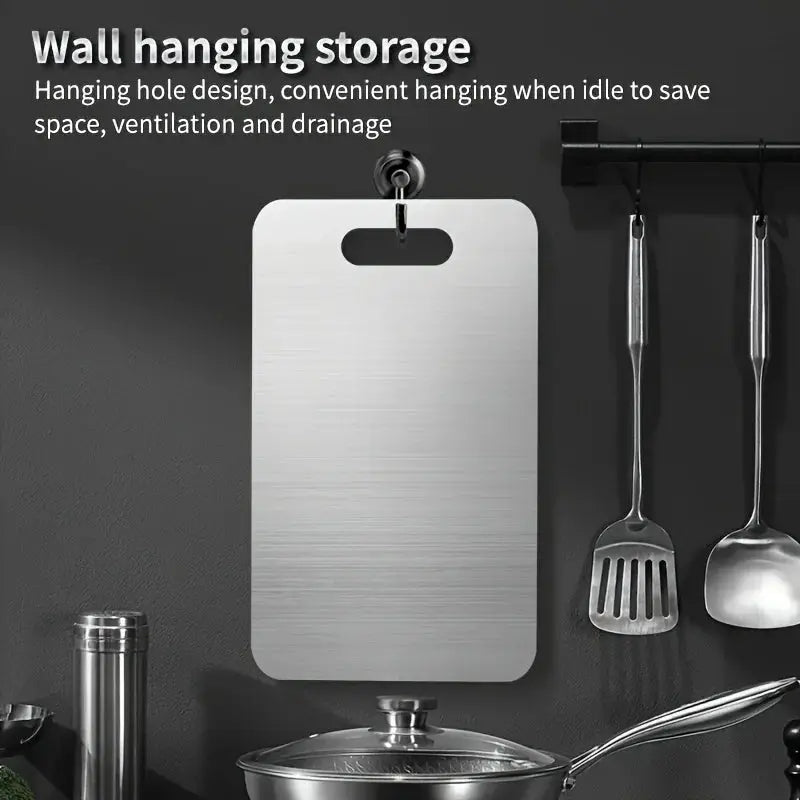 Cutting Board | Titanium | Double Sided Construction | Extra Thickened Body