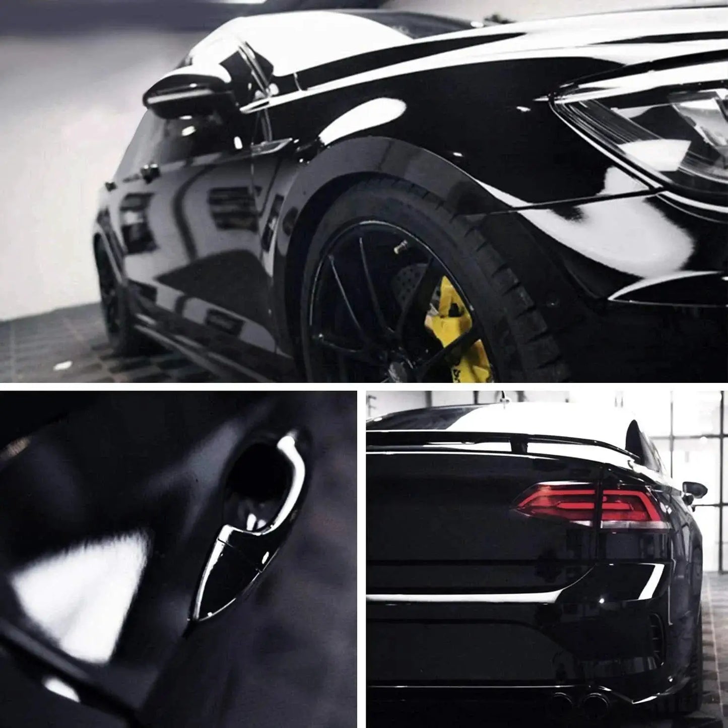 Carbon Fiber Car Body Vinyl Wrap Matte Accessories Glossy Black Sticker 3D 4D 5D 6D Auto Foil Cover Mirror Door Film Inner Out from PriceLows™
