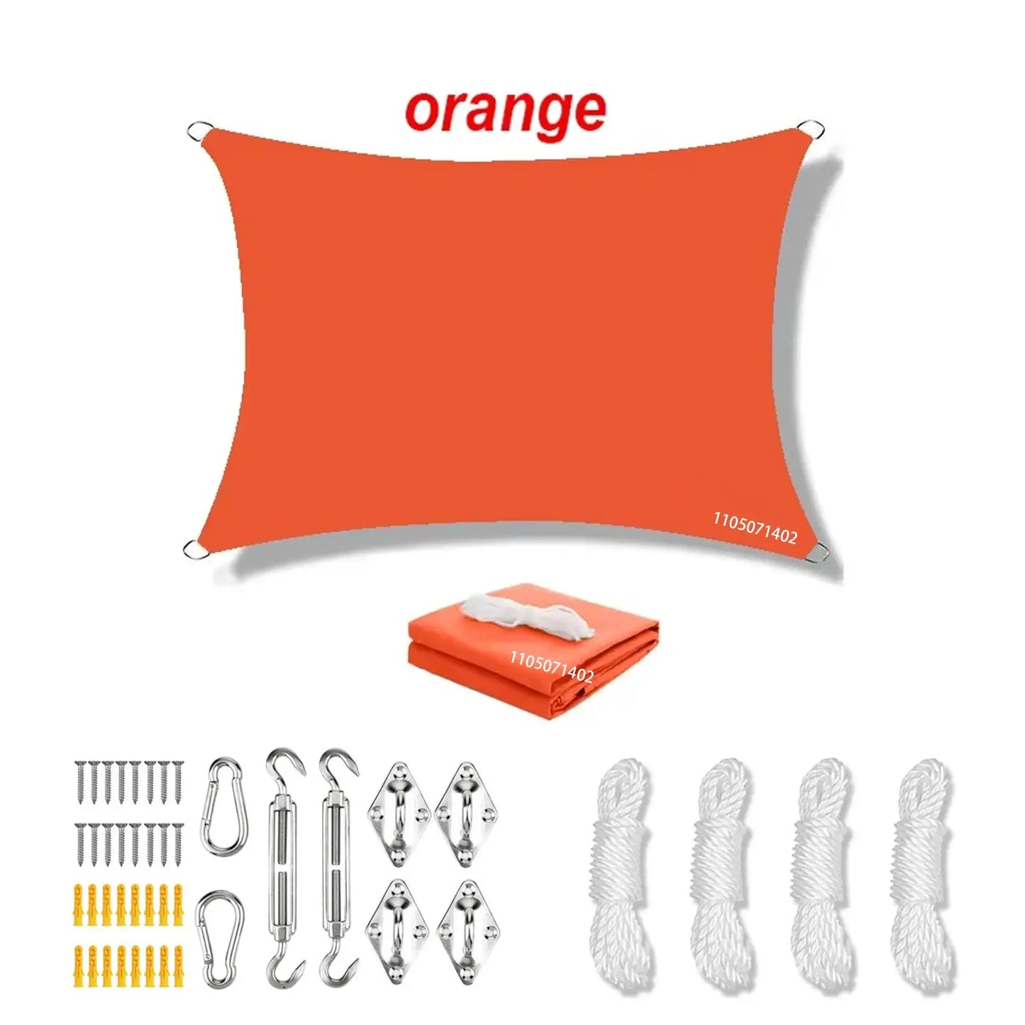 Oxford Sun Shade Sail | Waterproof Anti Uv | 3x3m And 4x5m Sizes