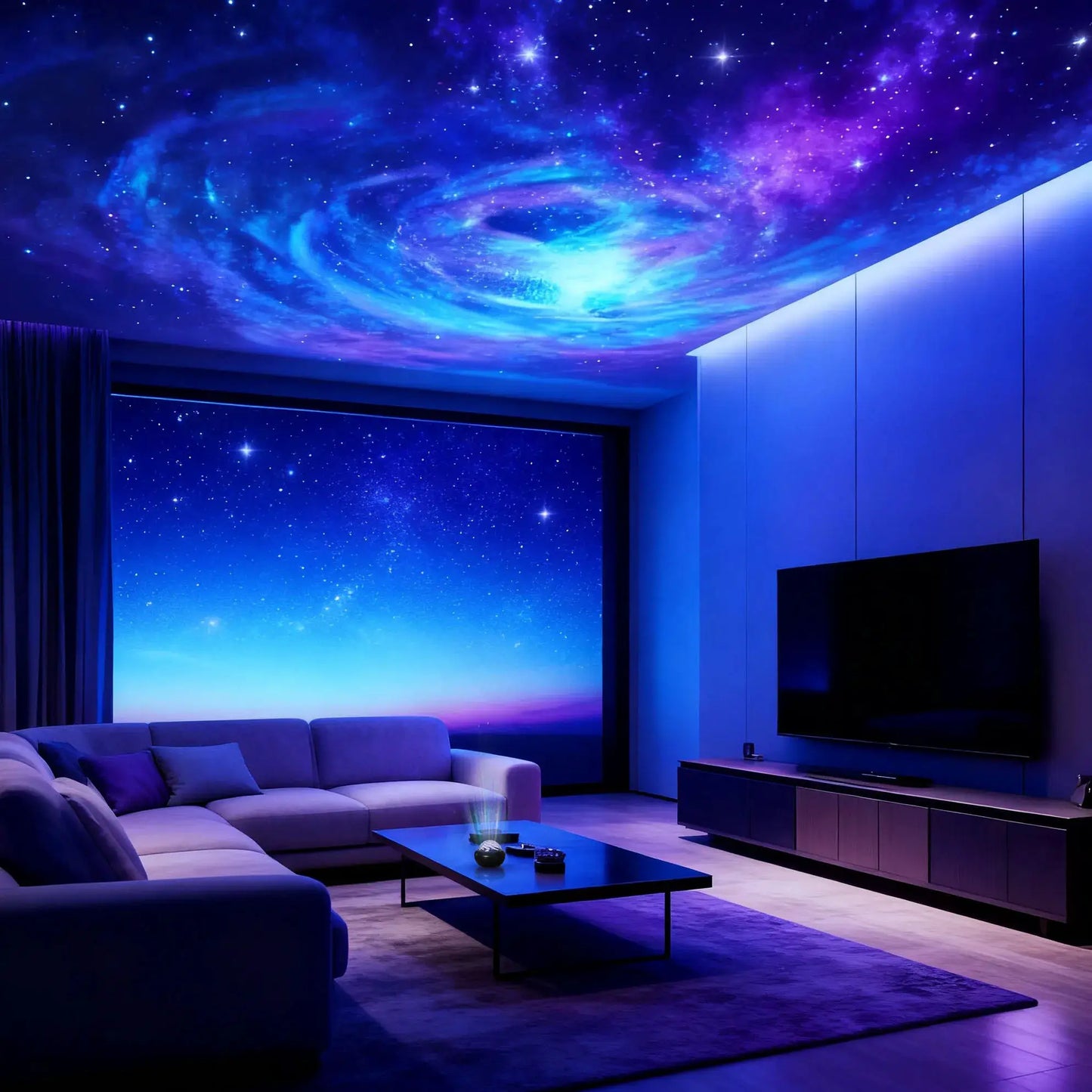 LED Star Projector Night Light | LED Light Source | Brightness 249 To 2000