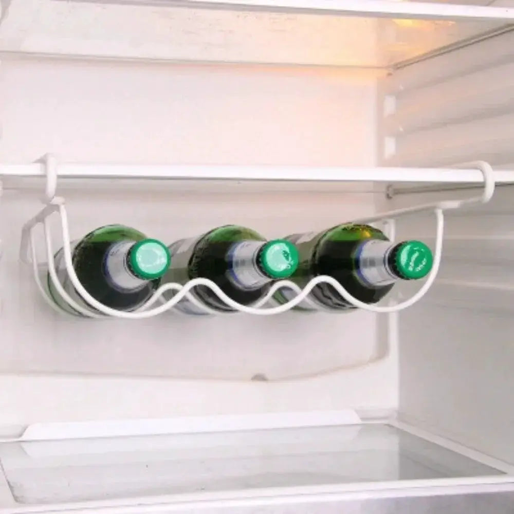 Kitchen Supplies Refrigerator Organizer Rack Inside Shelf Beer Wine Bottle Holder Rack Kitchen Storage Shelves Accessories Tools from PriceLows™