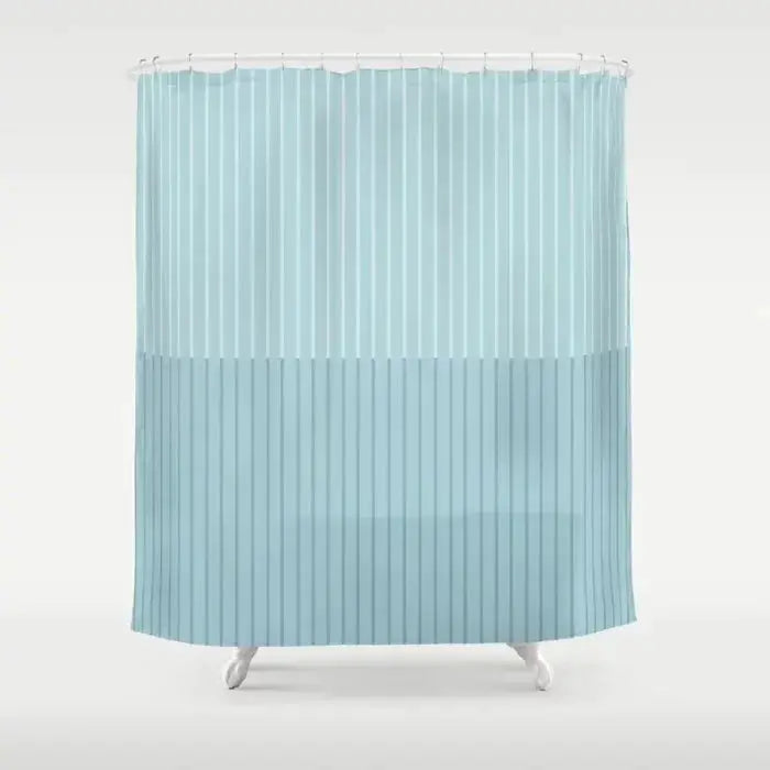Simple Colorful Lines Modern Fashion Pattern Shower Curtain Home Decoration Creative Personalized Shower Curtains from PriceLows™