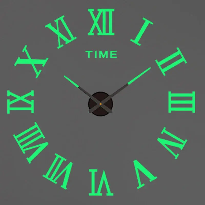 2023 Modern Design Large Wall Clock 3D DIY Quartz Clocks Fashion Watches Acrylic Mirror Stickers Living Room Home Decor Horloge from PriceLows™