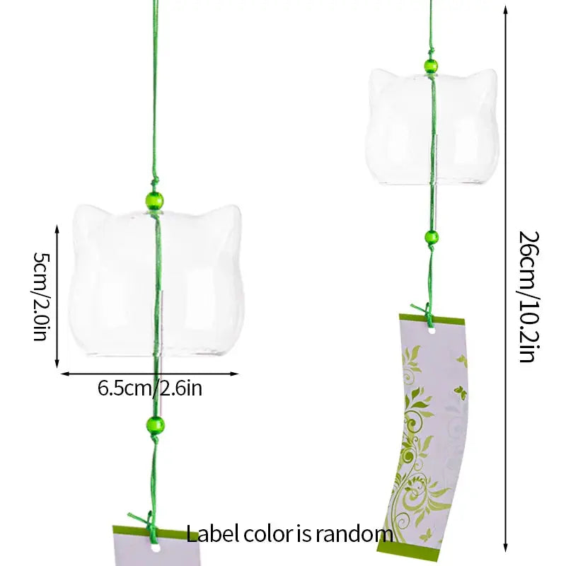 Stained Glass Wind Chimes Small Golden Fish Wind Chimes Can DIY Hand-painted Outdoor Hanging Ornaments Birthday Gift Crafts from PriceLows™