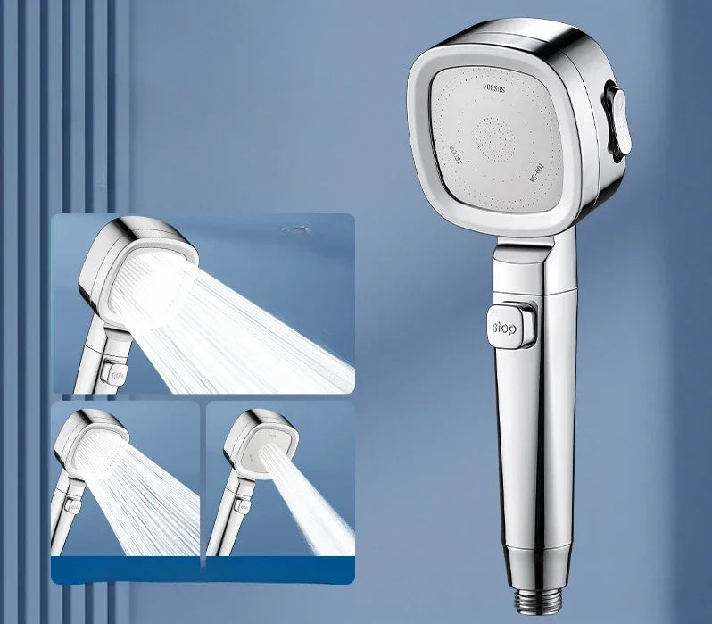 Shower Head | High Pressure | Water Saving | 3 Modes