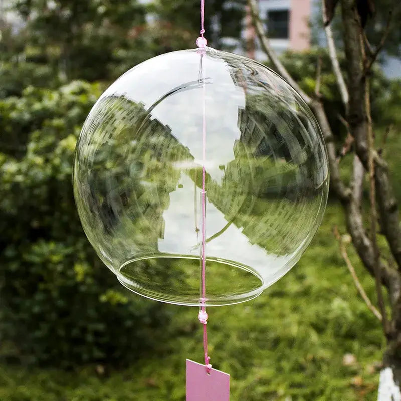 Transparent Glass Wind Chime DIY Graffiti Hand-painted Wind Chime Suitable for Outdoor Decoration During The Spring Festival from PriceLows™