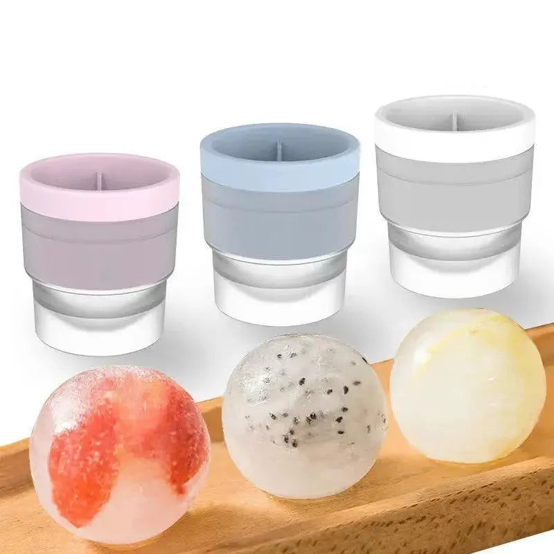 Silicone Ice Maker Food Grade Sphere Ice Mold Stackable Slow Melting DIY Ice Ball for Cocktail Whiskey Drink Home Bar from PriceLows™