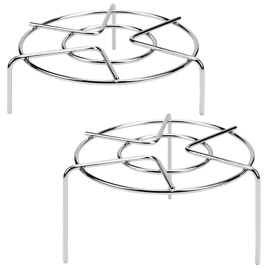 Steamer Rack | Tall Trivet | Stainless Steel | 6-8 Qt Instant Pot 2 Piece