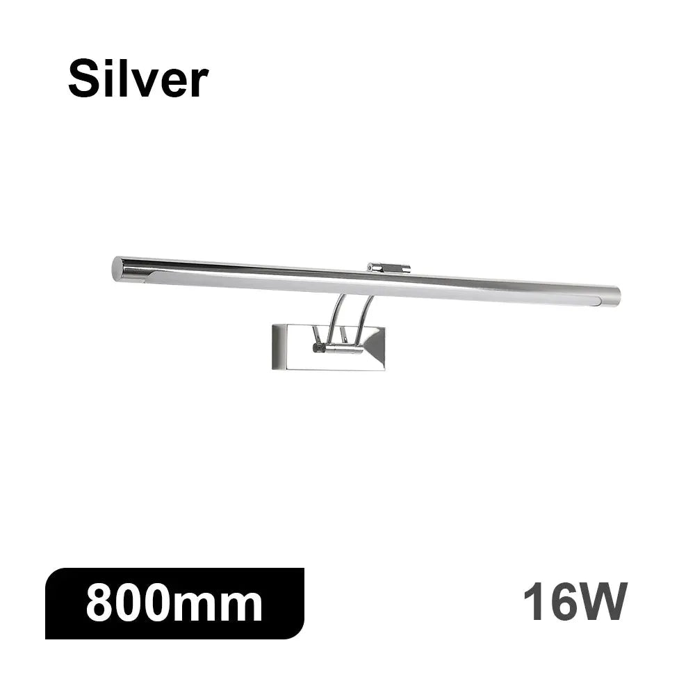 Modern Interior Wall Lamp 80 100cm Led Apply wall light Black Silver Bathroom Lighting Wall Mounted Picture Light Wall Sconce from PriceLows™