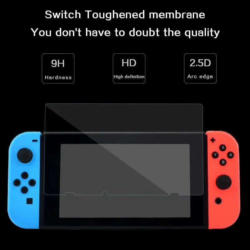 Tempered Glass Screen Protector | Crystal Clear | Anti Scratch | Switch Lite