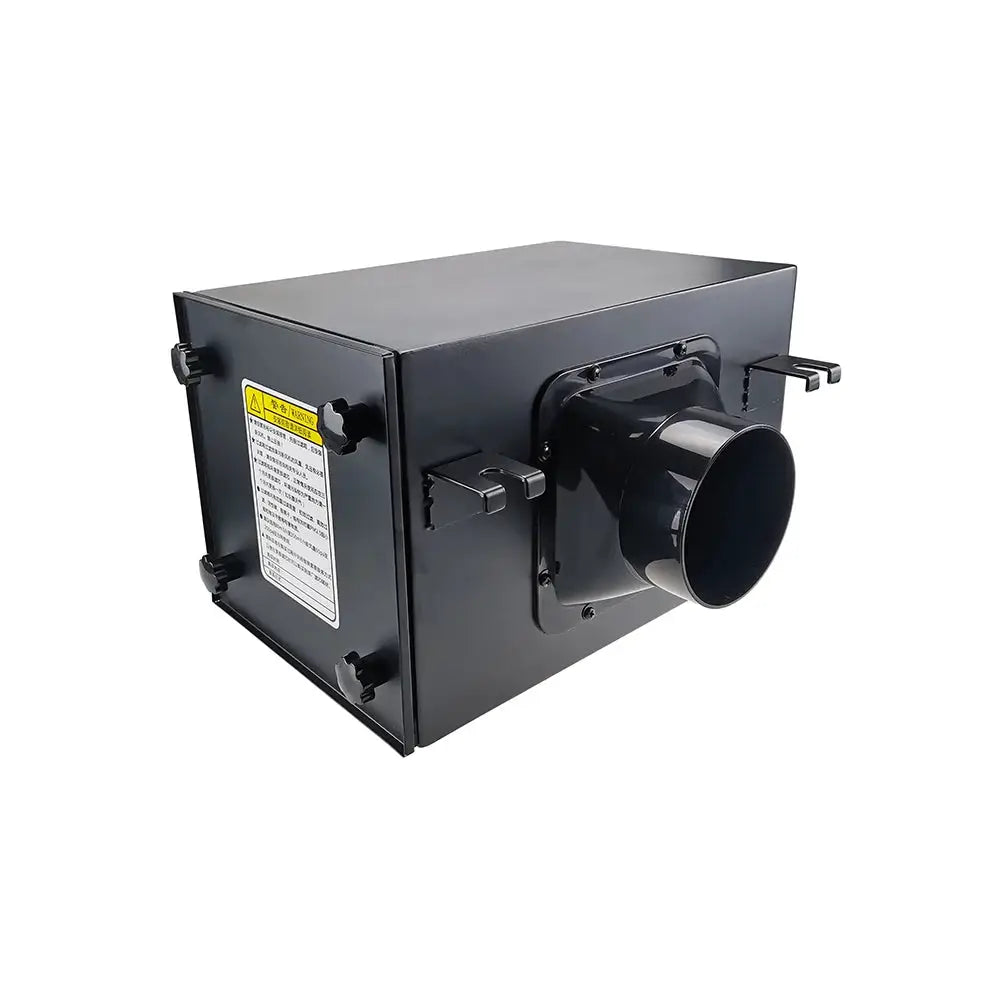 Fresh Air Intake Inline Filter Box With Pre-Filter, Activated Carbon and HEPA Filter For HVAC System to Intake Fresh Air from PriceLows™