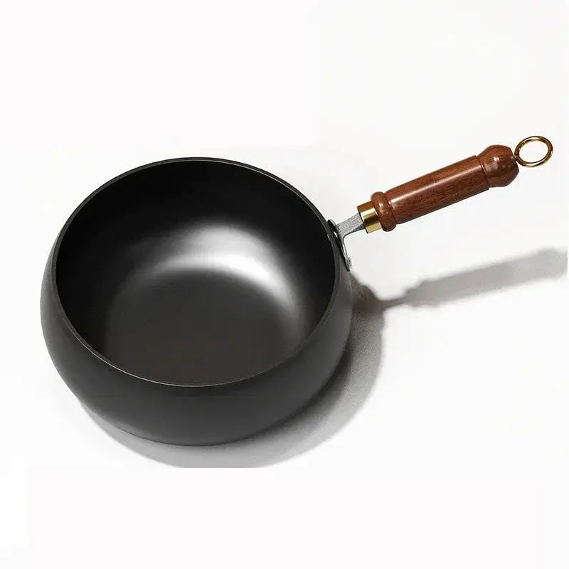 Cast Iron Skillet | 26 Cm Diameter | Induction Compatible | Glass Lid