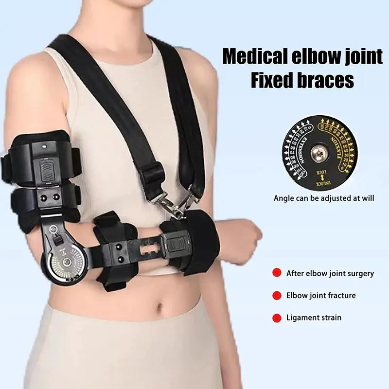 Elbow Joint Brace | Hinged Support | Shoulder Arm Sling | 1 Unit
