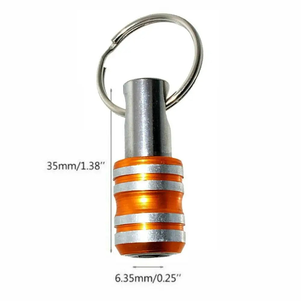 Mini Keychain Tools Colorful Magnetic Screwdriver Extension Rod Holder Bit for Home Woodworking Tools from PriceLows™