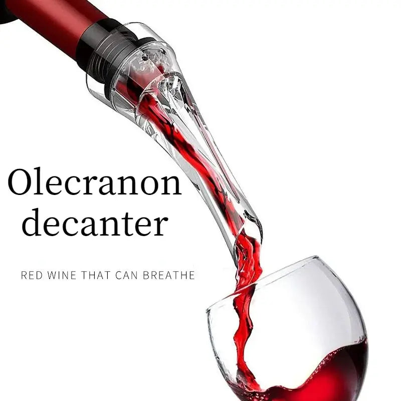 1pcs Magic Wine Decanter Wine Aerating Pourer Spout Decanter Wine Aerator Quick Aerating Pouring Tool Pump Portable Filter from PriceLows™