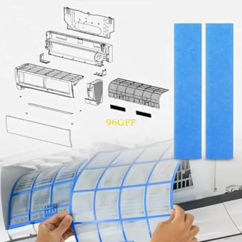96GF 4Pcs HVAC Filter Replacement 2310FT-E Electric Split Air Conditioner Filters from PriceLows™