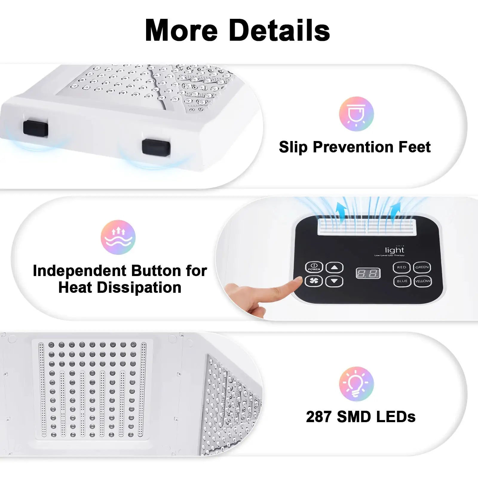 7 Color LED Light Therapy for Face, 7 in 1 Beauty Equipment for Skin Care at Home LED Mask Professional for SPA, AC100V-240V from PriceLows™