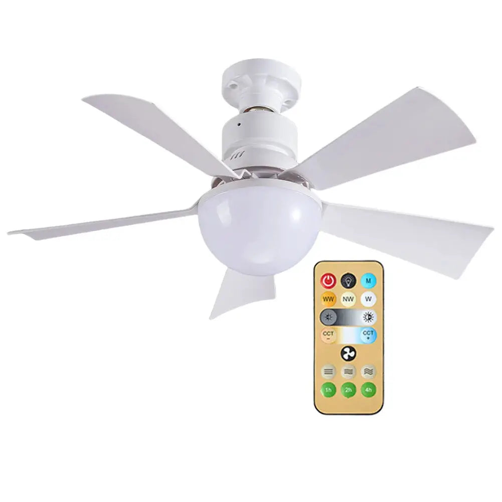 30/40W Ceiling Fan With Light E27 Ceiling Led Light Fan with Remote Control Dimming Suitable For Bedroom living room home fan from PriceLows™