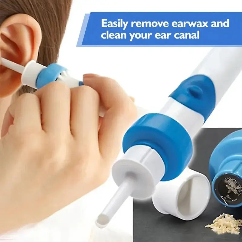NEW Portable Automatic Earwax Removal Kit Electric Earwax Vacuum Suction Electric Kit Remover Ear Cleaning Earspoon from PriceLows™