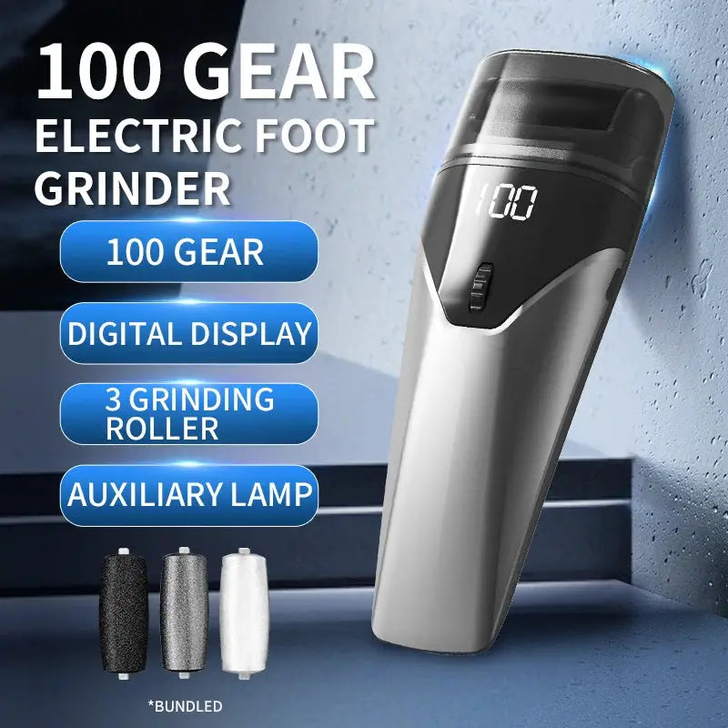 Electric Foot Grinder Electric Foot Rasp Electric Pedicure Foot Sander Waterproof Speeds To Eliminate Feet Dead Skin Foot File from PriceLows™