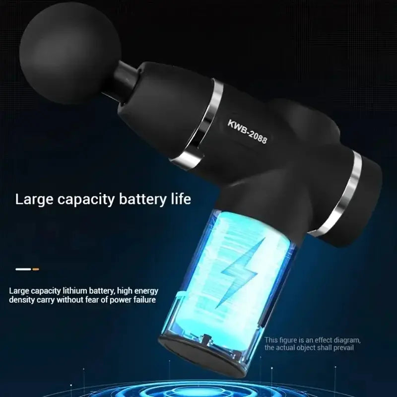 Mini Massage Gun | Cordless Design | Percussion Therapy | Lightweight