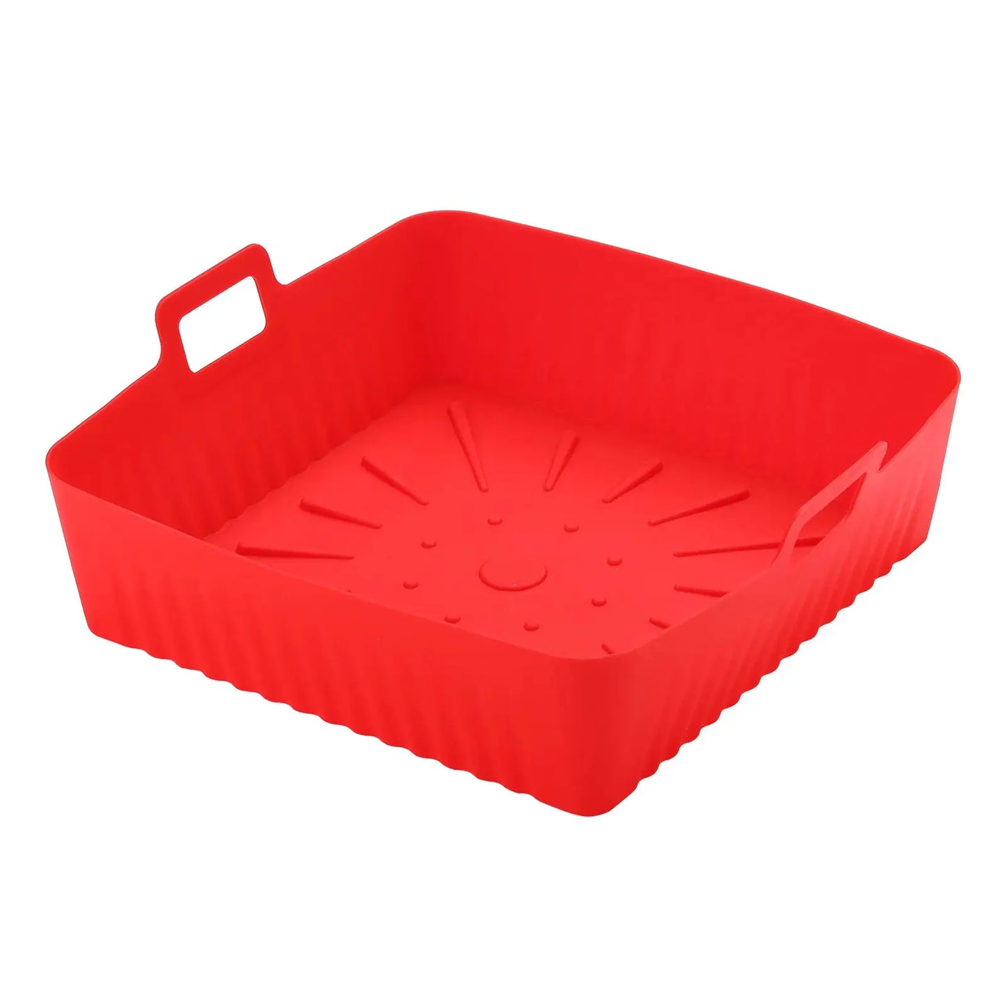 Silicone Air Fryer Liner | 9 Inch | Reusable Nonstick | Cosori/Ninja 6-8Qt