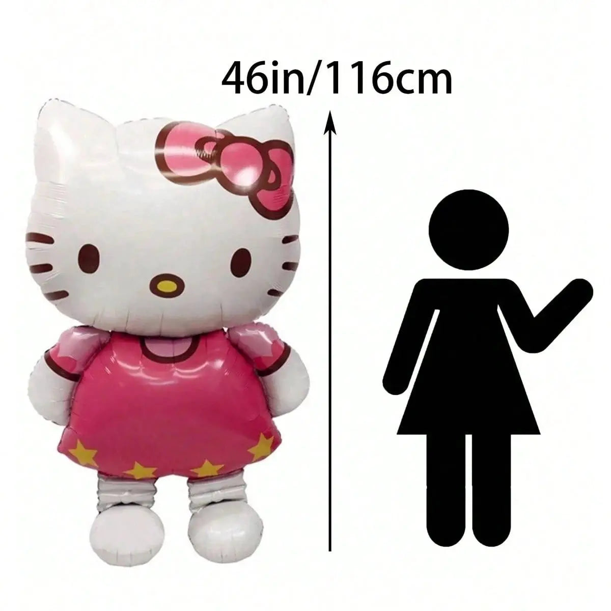Hello Kitty Balloon | Large Size | Detailed Print | Party Ready