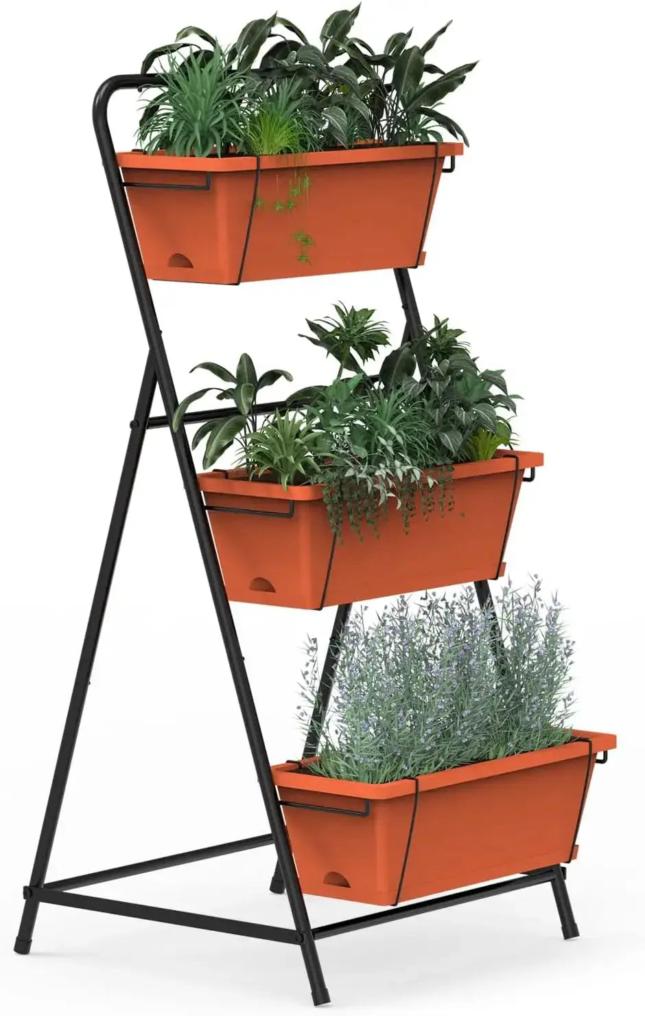 Vertical Raised Garden Bed 3 Tier Elevated Garden Planters Standing Planter Box Outdoor and Indoor for Plants Herbs Flow from PriceLows™