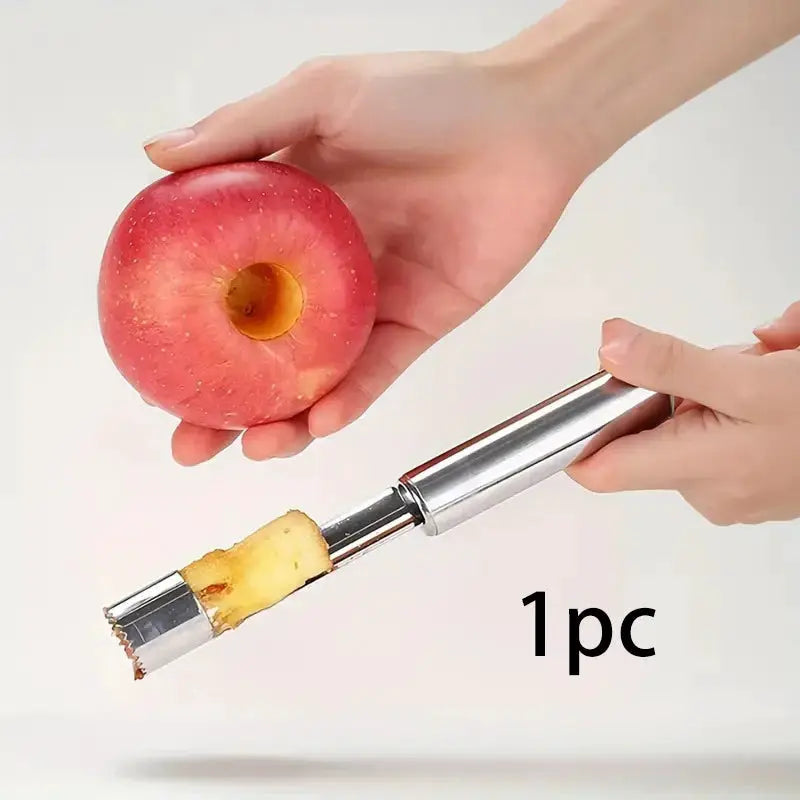 Multi-Fruit Corer, Stainless Steel for Apples, Pears, Oranges, with Hanging Hole, Easy Grip Handle, Professional Kitchen Tool from PriceLows™