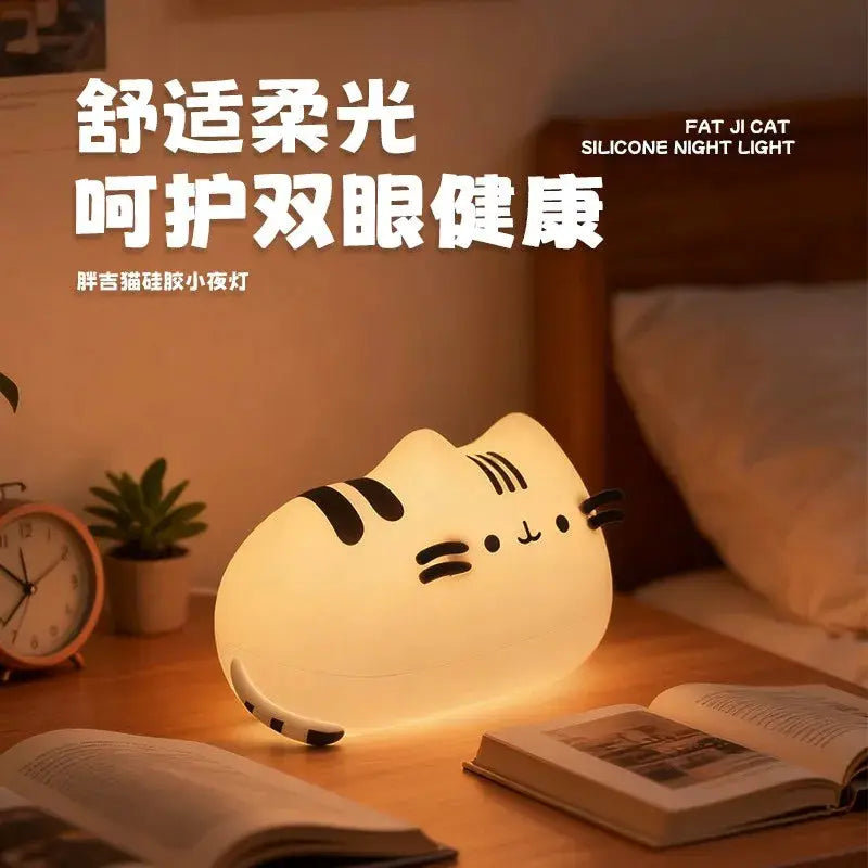 Pusheen Night Light | Glow In The Dark | Battery Free | Cartoon Cat