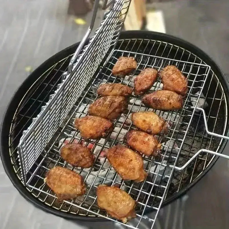 Barbecue Mesh Clip | Detachable Handle | Non Toxic Heat Resistant | One Size