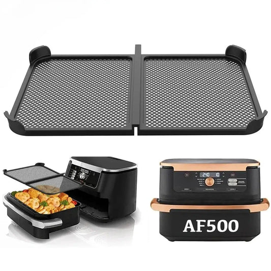 Air Fryer Splatter Guard | Heat Resistant Silicone | Ninja AF500 Compatible | Foldable
