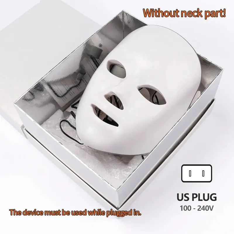 Led Face Mask | 7 Color Therapy | Skin Care Device | Home Beauty Machine