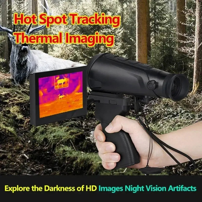 Monocular Thermal Imager Vision Enhancement Imager for Hunting Thermal Vision Professional Outdoor Hunting Observation from PriceLows™