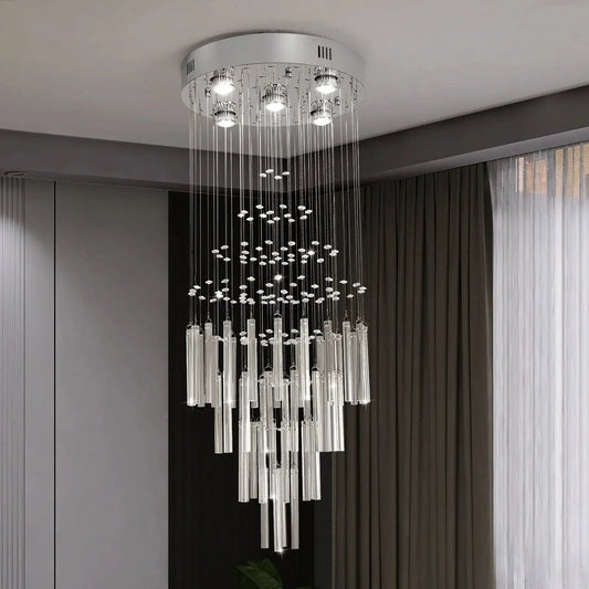 VETRULUS Crystal Ceiling Chandelier Luxury Home Decor Living Room Bedroom Pendant Lights Lustre Lighting Fixture Ceiling Lamps from PriceLows™
