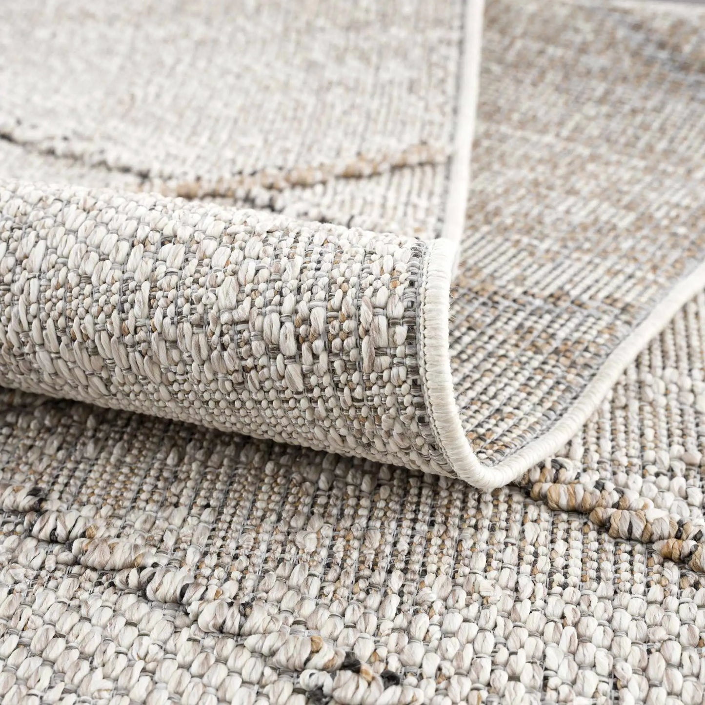 Baqer Bone & Tan Area Rug from PriceLows™