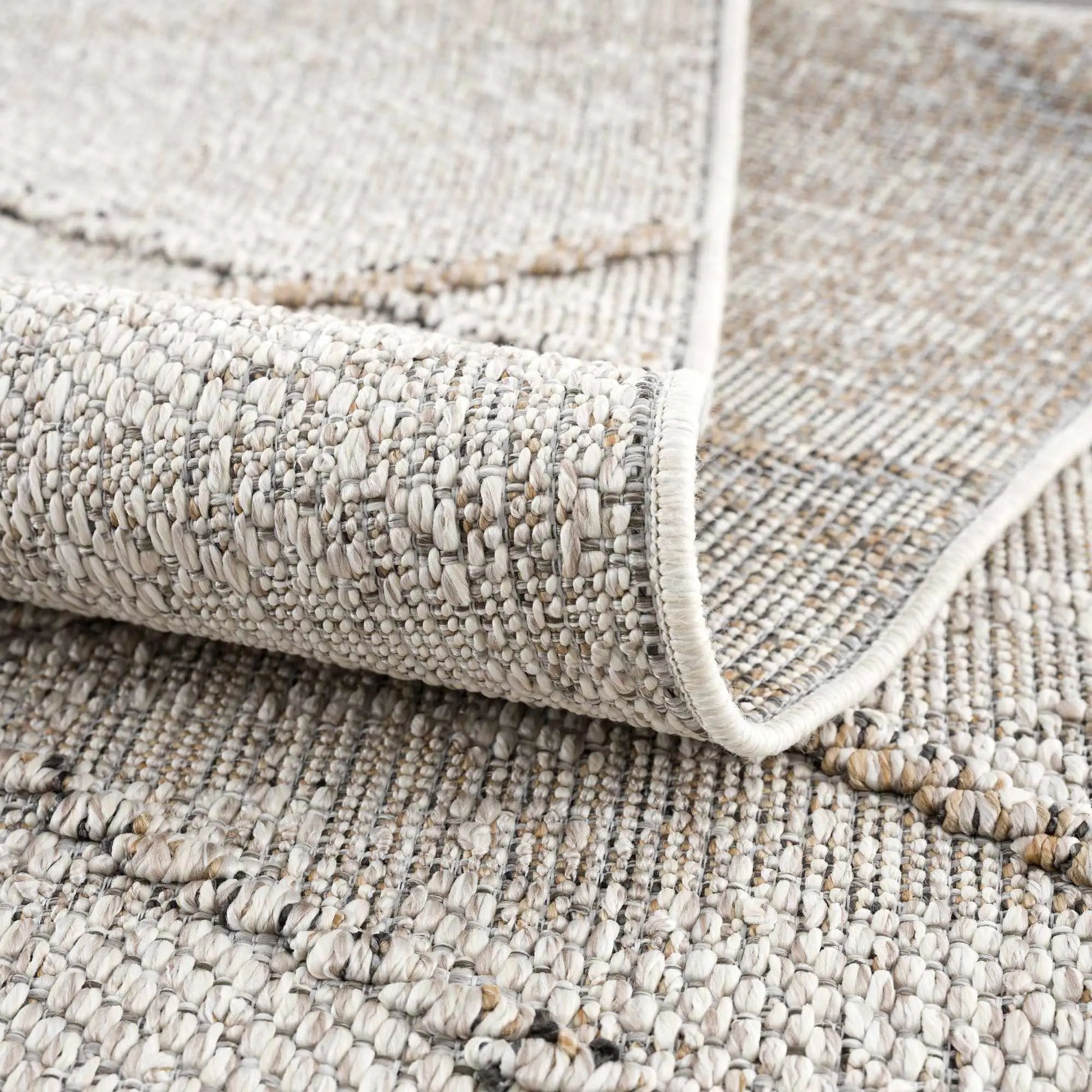 Baqer Bone & Tan Area Rug from PriceLows™
