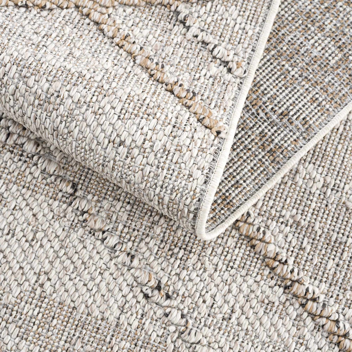 Baqer Bone & Tan Area Rug from PriceLows™