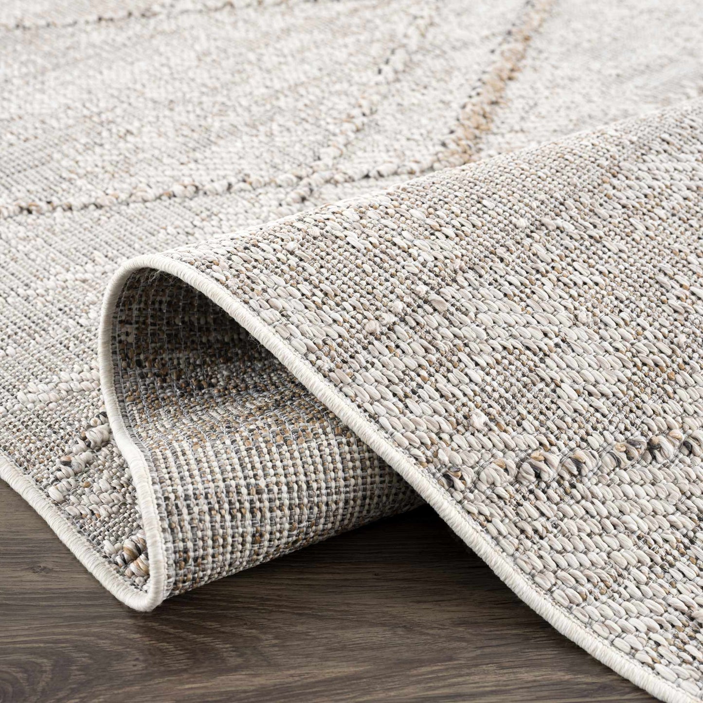 Baqer Bone & Tan Area Rug from PriceLows™