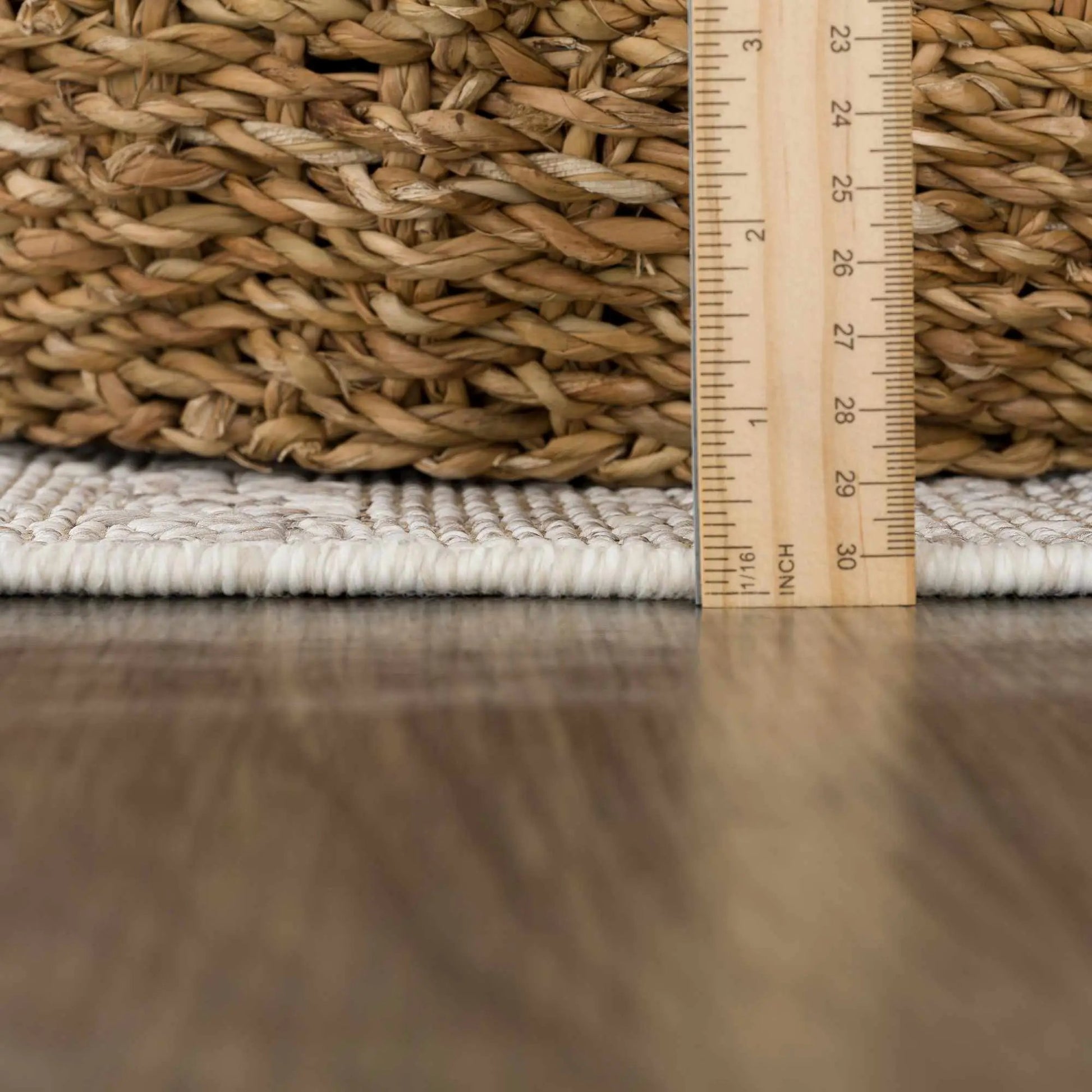 Baqer Bone & Tan Area Rug from PriceLows™