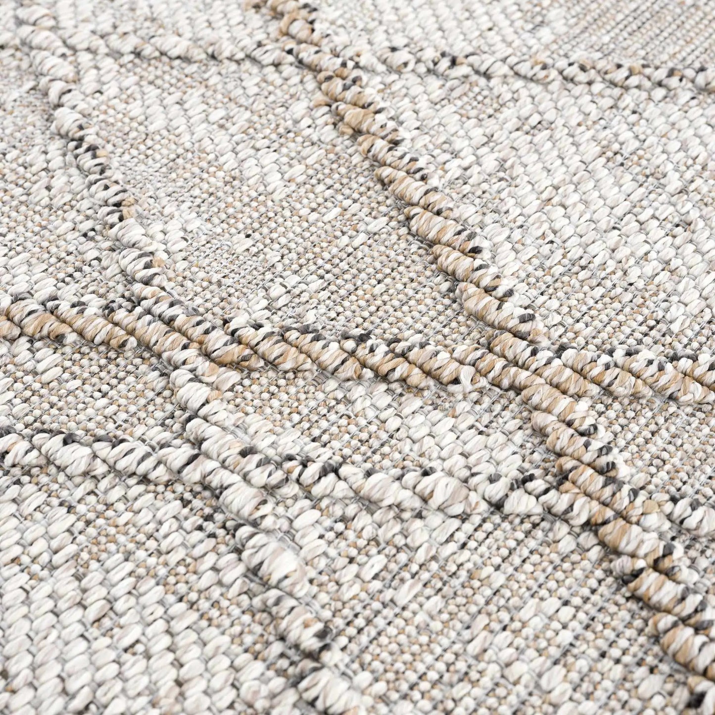 Baqer Bone & Tan Area Rug from PriceLows™