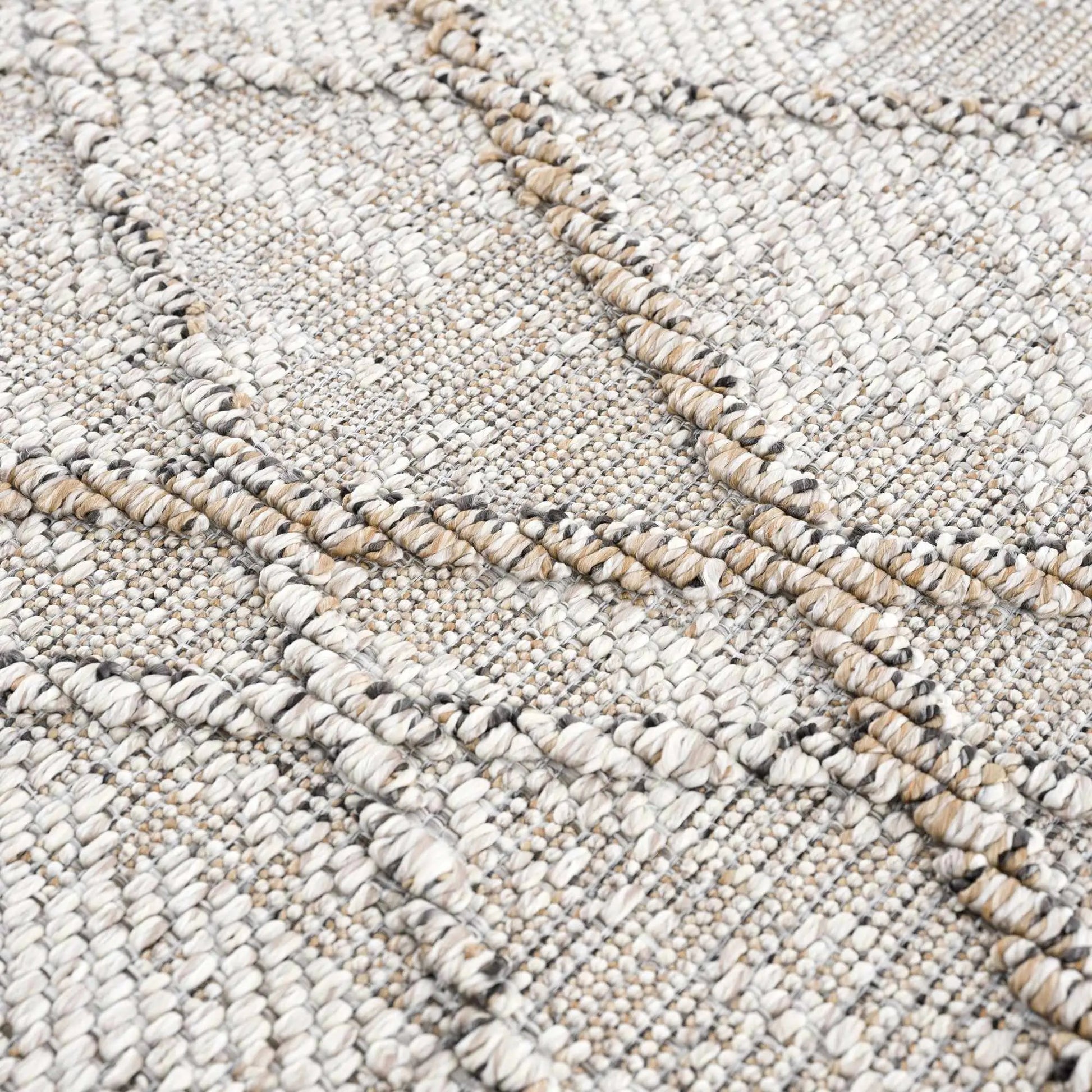 Baqer Bone & Tan Area Rug from PriceLows™
