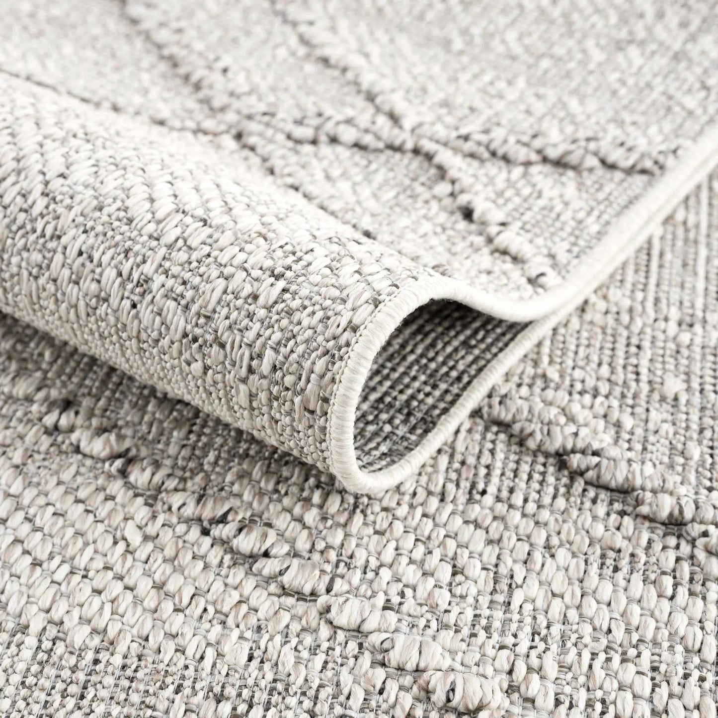Baqer Bone & Taupe Area Rug from PriceLows™