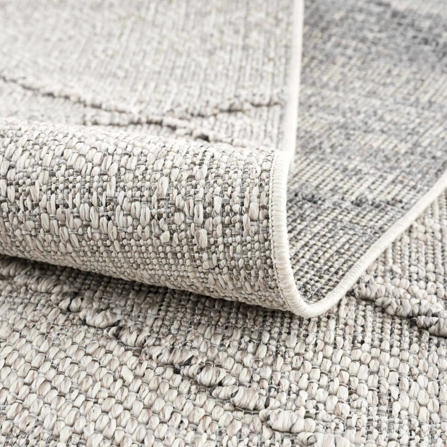 Baqer Bone & Taupe Area Rug from PriceLows™