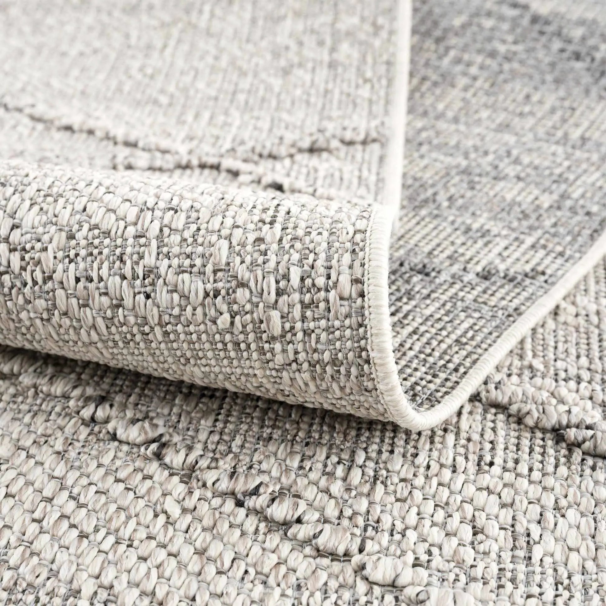 Baqer Bone & Taupe Area Rug from PriceLows™