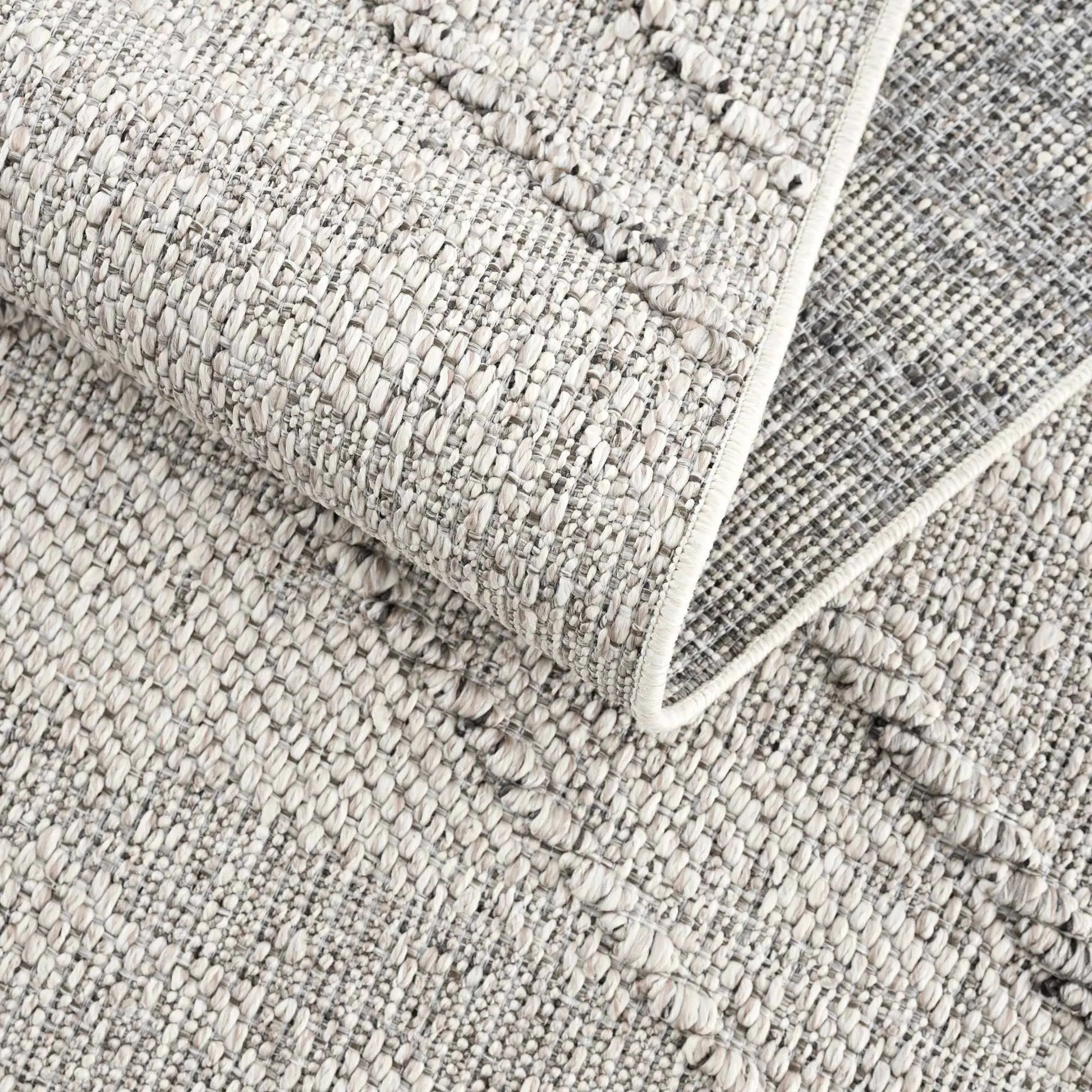 Baqer Bone & Taupe Area Rug from PriceLows™