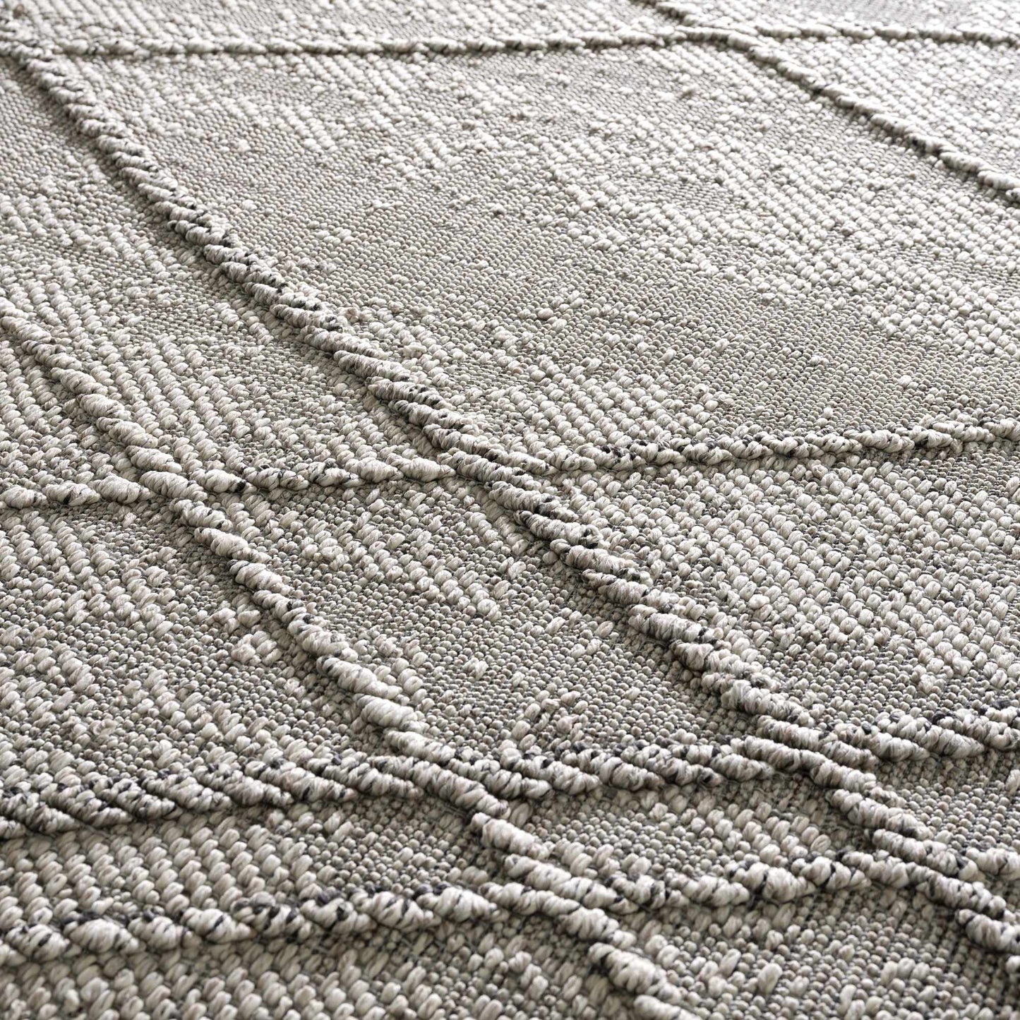 Baqer Bone & Taupe Area Rug from PriceLows™