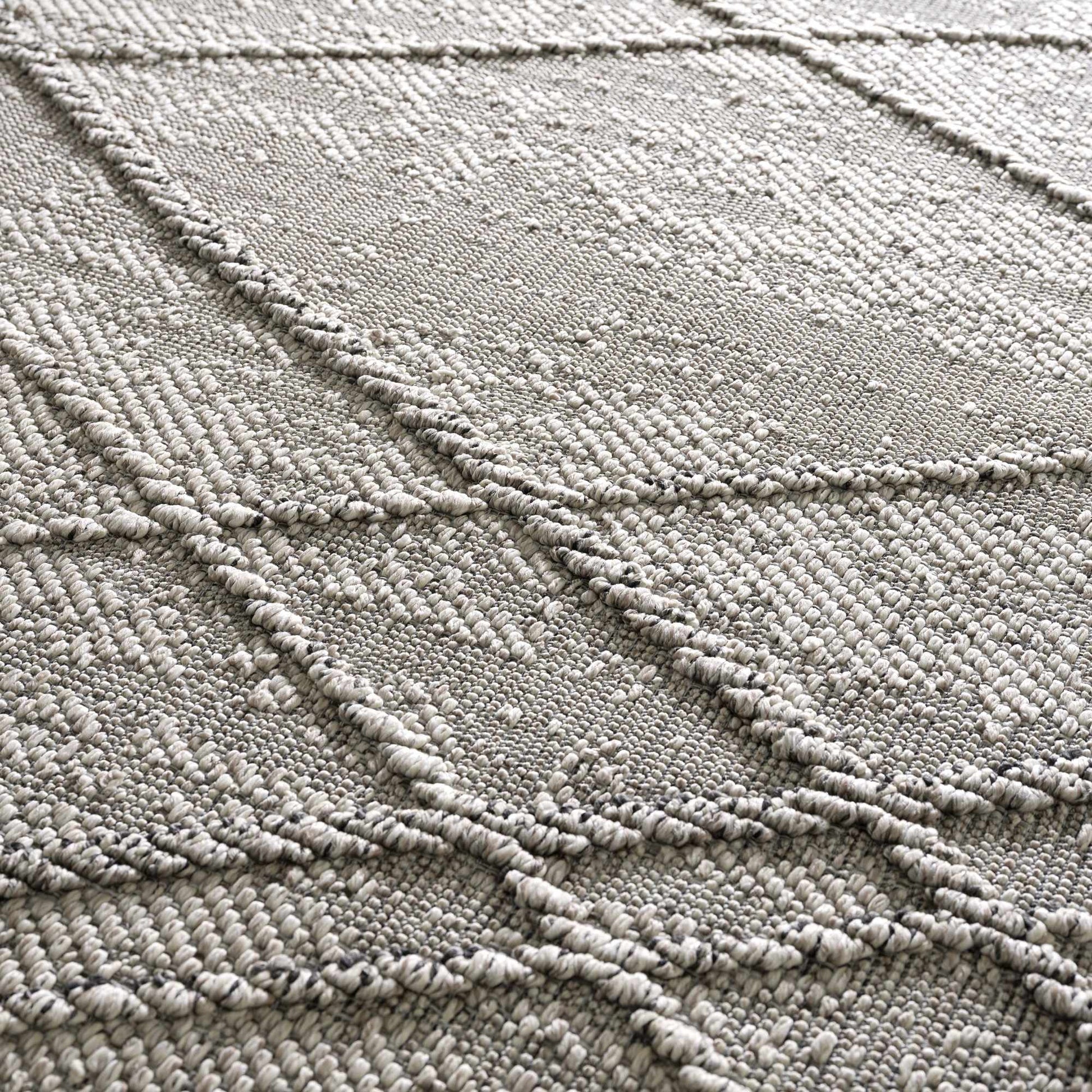 Baqer Bone & Taupe Area Rug from PriceLows™