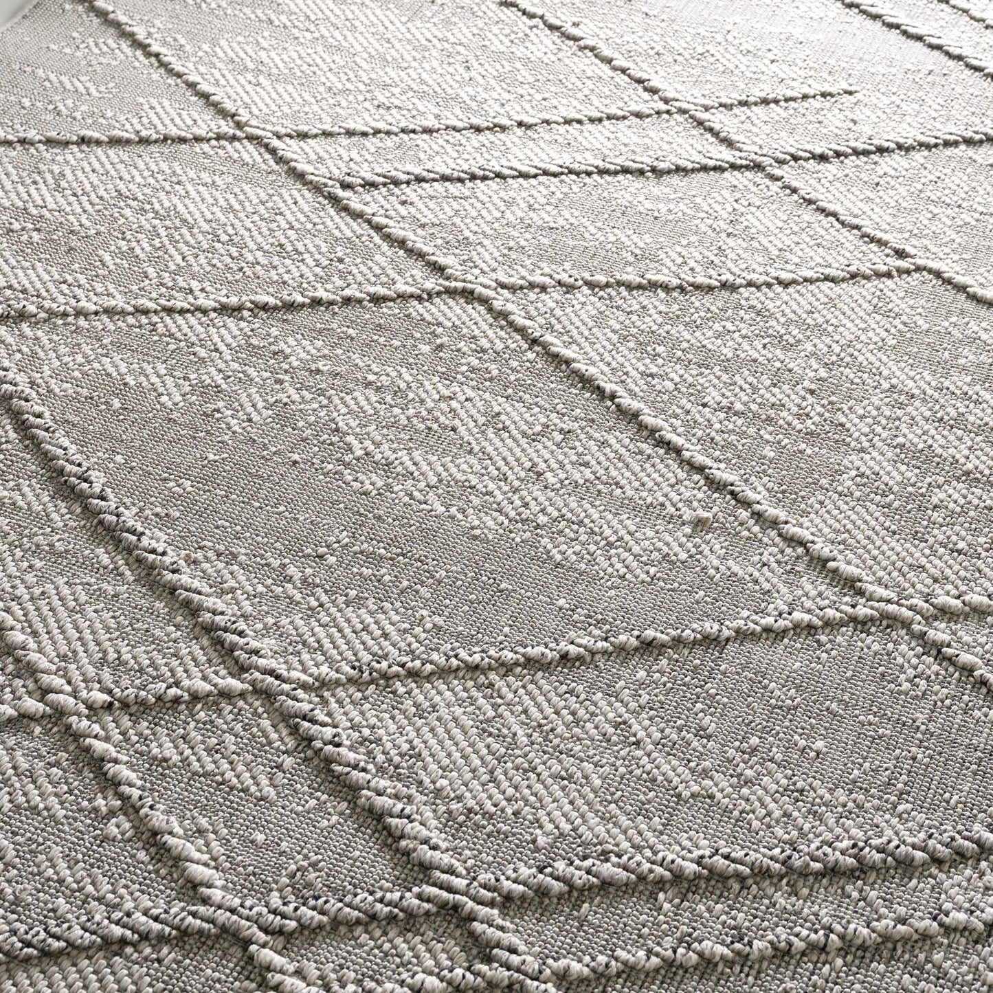 Baqer Bone & Taupe Area Rug from PriceLows™